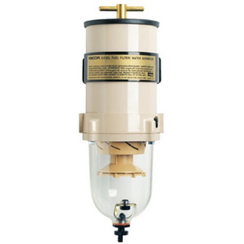 kompletny filtr separator paliwa RACOR 900FH30 ZAMIENNIK przepływ 341 l/h dokładność 30 mikron