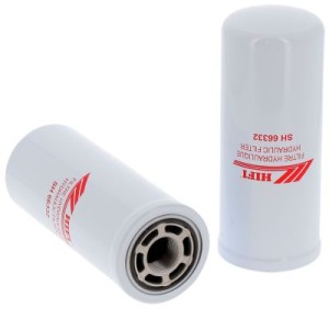 Filtr hydrauliczny SH66332  zam. CATERPILLAR 1022828, CASE N14232, NEW HOLLAND 87010592, JOHN DEERE RE39390, FLEETGUARD HF6551, DONALDSON P165332, WIX 51496, BALDWIN BT8853-MPG