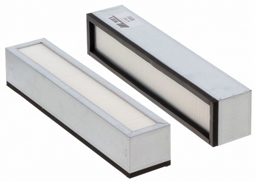 Filtr kabinowy CAT 428D silnik PERKINS , CATERPILLAR 7T3519, FLEETGUARD AF25666 DONALDSON P606083 