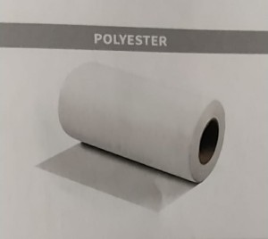 włókniny do oczyszczania chłodziw i emulsji olejowych w rolkach cięte na wymiar , rozmiar 1x100 m , 60 gr 