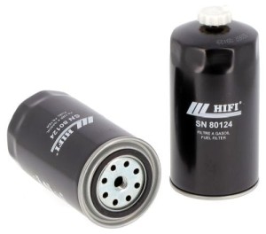 Filtr paliwa SN80124 zam. FLEETGUARD FS1254, DONALDSON P550665, MANN WK950/6, FILTRON PP879/1, BALDWIN BF1217, WIX 95016E, IVECO 1908547