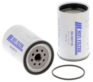 Filtr paliwa separator SN909110 zam. FLEETGUARD FS19950, LIEBHERR 11081663, DEUTZ 4291642, RACOR R 90T-D-MAX, MANN WK1070x. HIFI SN909110