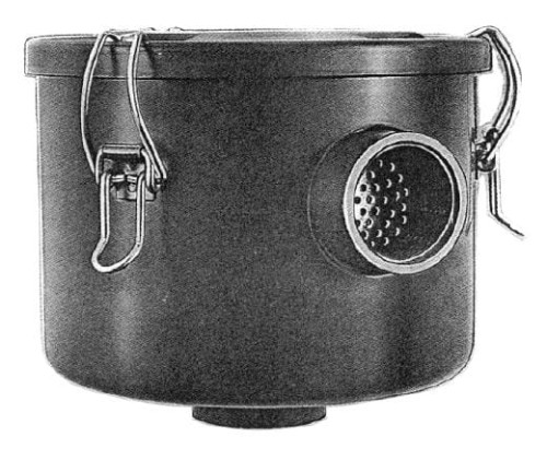 Filtr powietrza kompletny pompy próżniowe dla przepływu 85 m3/h przyłącze 1 "