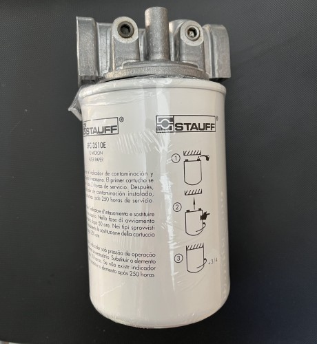 kompletny inline filtr powrotny 3/4 " dokładność 10 mikronów , przepływ 68 l/min