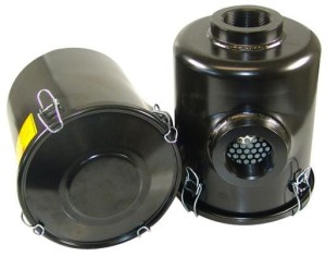 Kompletny filtr powietrza pompy próżniowe przepływ 1200 m3/h  przyłącze 4"
