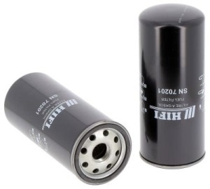 Filtr paliwa SN70201 zam. VOLVO 20972292, RENAULT 7420976001, VOLVO 22480372, 15126069, KALMAR 9245230537, MAHLE KC251, BALDWIN BF7814,  MAN 51125030053, SF-FILTER SK3320/5, KALMAR 9239763470,