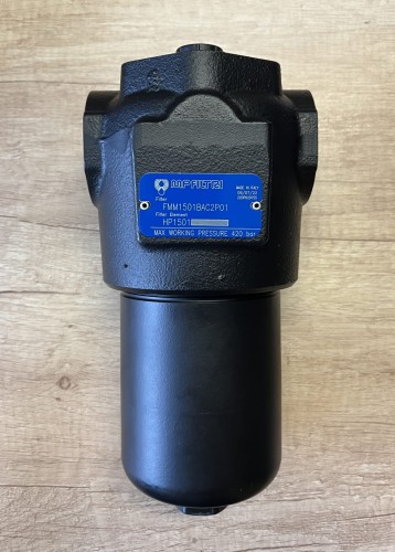 kompletny wysokociśnieniowy filtr hydaruliczny 420 bar MP-FILTRI FMM1501BAC2P01