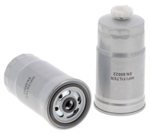 Filtr paliwa SN80022 zamiennik FLEETGUARD FS19781, WIX 95039E, MAHLE KC182, IVECO 2992300, MANN WK854/2, FILTRON PP879/3, DONALDSON P550903, MERCRUISER 35879172104