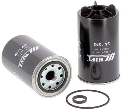 Filtr paliwa SN1242 zam. CUMMINS 3355903, FLEETGUARD FS1242, LIEBHERR 73811816, HYUNDAI 11E170230, NEW HOLLAND 87413717, SCANIA SCANIA 1236385, MANN WK 940/36X,  DONALDSON P505961