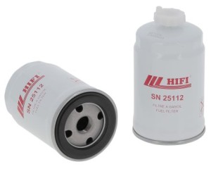 Filtr paliwa SN25112 zam.  BALDWIN BF9821, CLARCOR CHINA CX0710B4, FLEETGUARD FS19587, SF-FILTER SK48735. Filtr paliwa agregat
