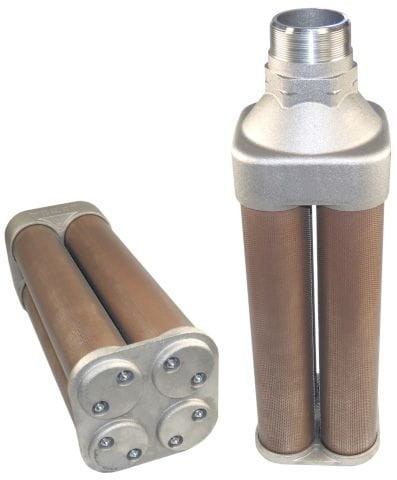 Atomuffler ALWITCO 4 " BSP model 40  zamiennik , muffler tłumik hałasu GWINT 4 " BSP