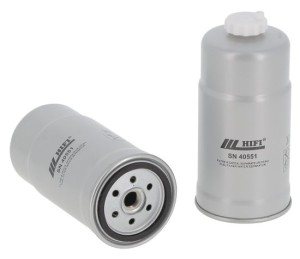 SN40551 Filtr paliwa NEW HOLLAND FX375  ,  HIFI SN40551 , MAHLE KC44 ,  MANN WK82 , FLEETGUARD FS19913