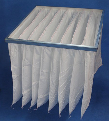 Filtr kieszeniowy 490x592x360 G4 5 kieszeni rama metal , filtracja HVAC
