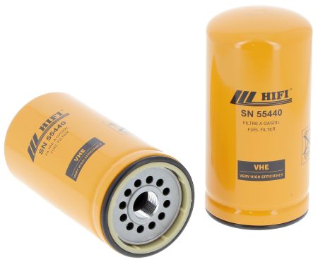 SN55440 HIFI filtr paliwa CATERPILLAR 319-0844, CAT 3190844, FLEETGUARD FF63052, FLEETGUARD FF63052NN