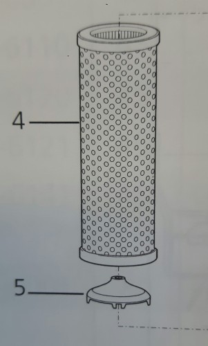 zawór do filtra kompletnego ARGO -HYTOS ES074 ES094 valve cone ES074.0202