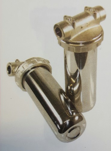 kompletny filtr cieczy stal nierdzewna przyłącza 3/4" przepływ 6000 l/h 15 bar