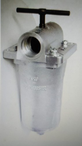 kompletny filtr szczelinowy przepływ 100 l/min przyłącza M42x2 filtr samoczyszczący
