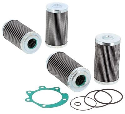 Zestaw filtr hydrauliczny KH66076V zam. JOHN DEERE AT327883, BALDWIN PT9415-MPG KIT,  BELL AL260130, DEMAG 42004612, TEREX 29548988, GM 29540494, BELL 200060, FLEETGUARD HF28943, KALMAR 90031386, A0002704598, DAF 1325874. 