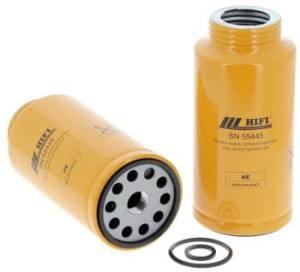 FILTR PALIWA SN55445 KOMPLETNY Z SEPARATOREM  zam. CATERPILLAR 3261641 CATERPILLAR 1R0781