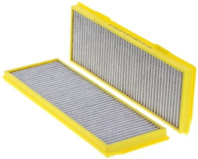 Filtr kabinowy SCANIA węglowy  zam. MANN CUK37001, SCANIA 1913500,  SCANIA 1770813. HIFI SC60048CA