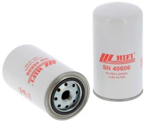 Filtr paliwa SN40606 zam. DRESSTA 851010858, CASE 87360565, FLEETGUARD FF5580, BALDWIN BF791, SF FILTER SK3182, DONALDSON P550774. Filtry do maszyn budowlanych, rolniczych, ciągników 