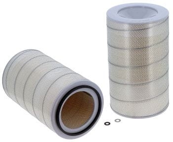 Filtr powietrza SA14697 zam. FLEETGUARD AF4747, ATLAS COPCO 3222188124, MANN C311412, HITACHI 79114557,  DONALDSON P772577,  UFI 2722100,  IVECO 107029, LIEBHERR 550899414, DAF 1289436