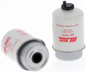 Filtr paliwa SN70311 zam. JOHN DEERE RE526557, JOHN DEERE RE544394, STANADYNE 39187, MANN WK8173, BALDWIN BF9808-D, FLEETGUARD FS19978