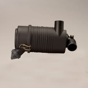 kompletny filtr powietrza Donaldson FPG Donaldson G065411 dla przepływu 110 - 145 CFM , wlot i wylot 64 mm filtr z bezpiecznikiem